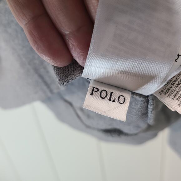 Polo Ralph Lauren Men's Knit 1/4 Zip Pullover Gray Size XL Casual Preppy - Picture 9 of 12